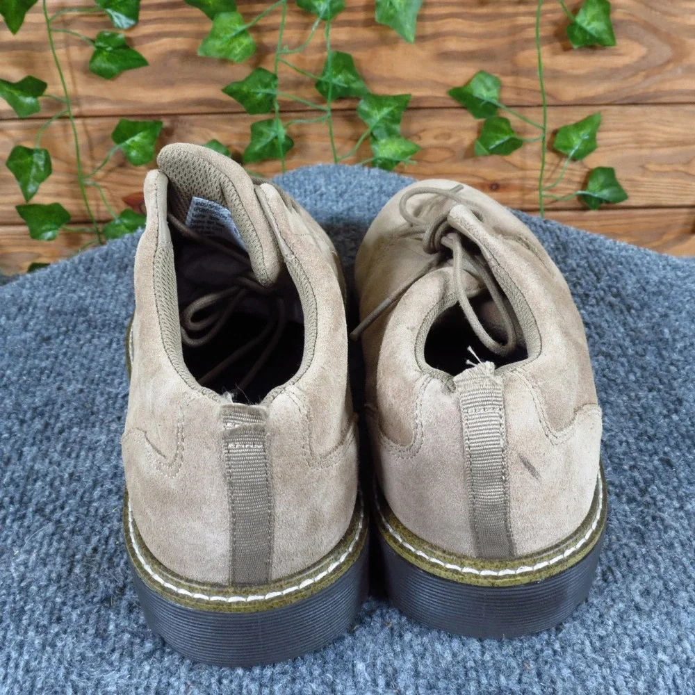 Dr. Scholl's Resolute Men Casual‎ Oxford Shoe Size 7 Comfort Tan Suede